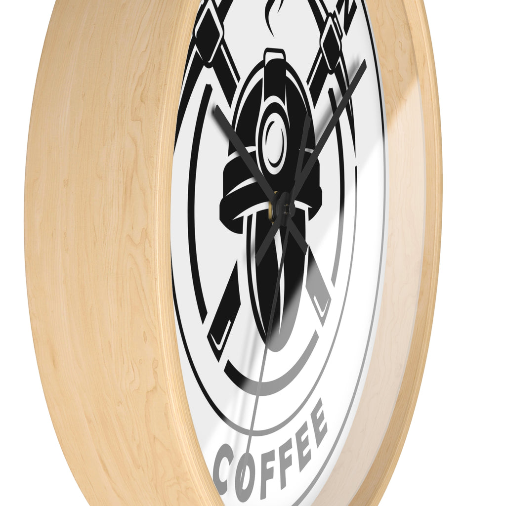 Miners Den Coffee Wall Clock - Miners Den Coffee