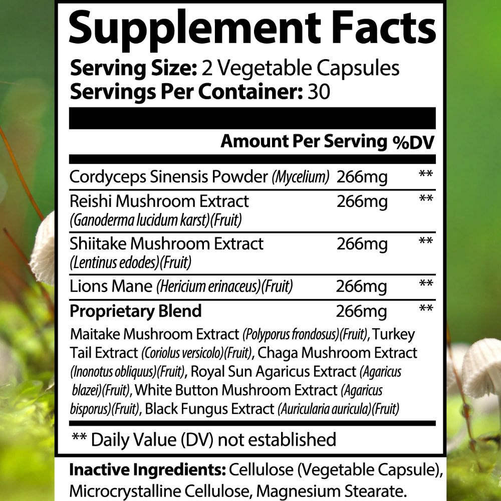 Miners Den Coffee Mushroom Complex 10 X - Miners Den Coffee