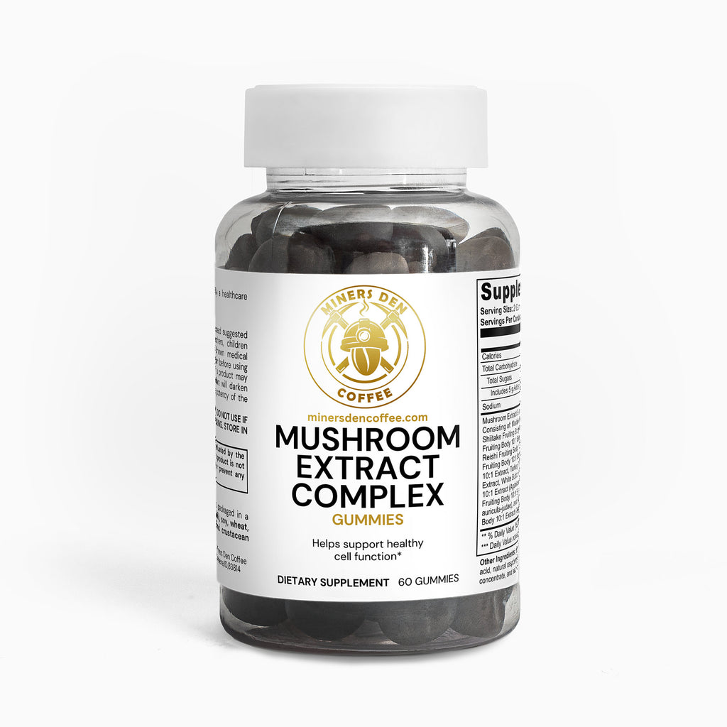 Miners Den Coffee Mushroom Extract Complex - Miners Den Coffee