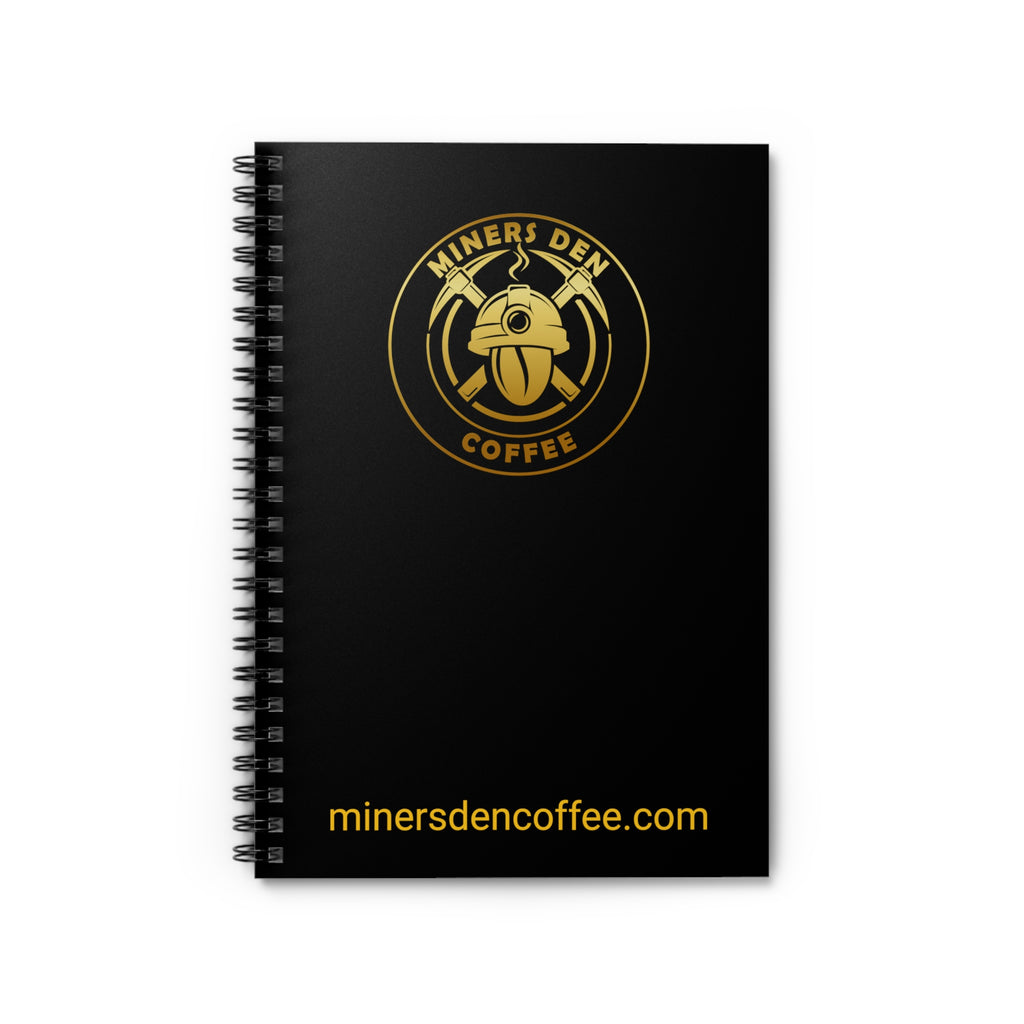 MDC - Spiral Notebook - Ruled Line - Miners Den Coffee