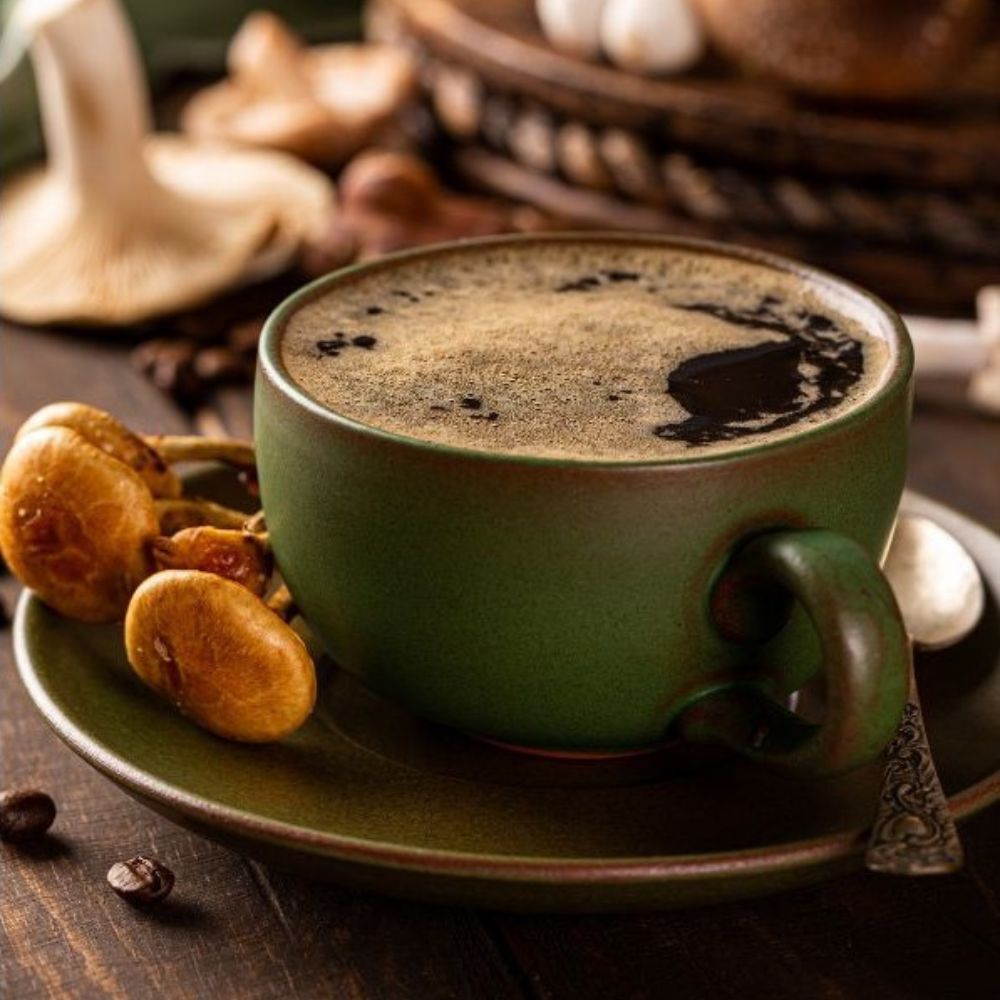 Miners Den Mushroom Coffee Fusion - Lion’s Mane & Chaga 16oz - Miners Den Coffee