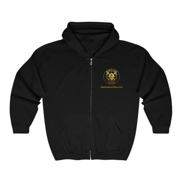 Miners Den Coffee Unisex Heavy Blend™ Full Zip Hooded Sweatshirt - Miners Den Coffee