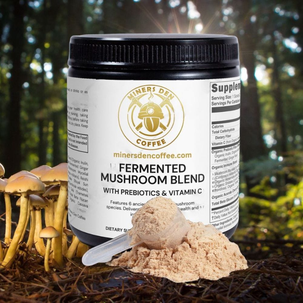 Fermented Mushroom Blend - Miners Den Coffee