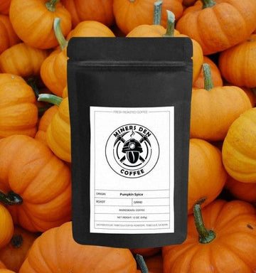 Pumpkin Spice Coffee - Miners Den Coffee